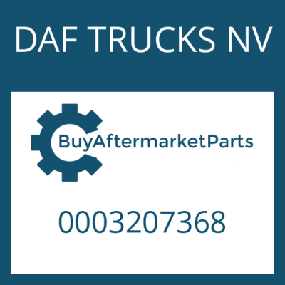 0003207368 DAF TRUCKS NV SHAFT SEAL