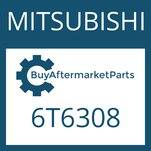 6T6308 MITSUBISHI O-RING