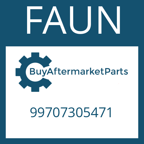 99707305471 FAUN O-RING