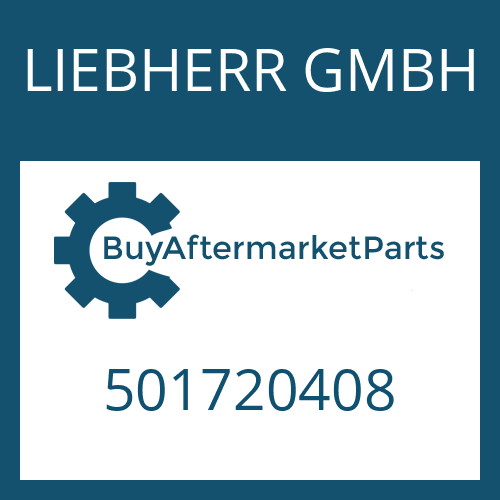 501720408 LIEBHERR GMBH O-RING