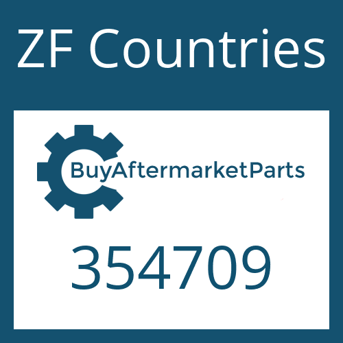 354709 ZF Countries O-RING