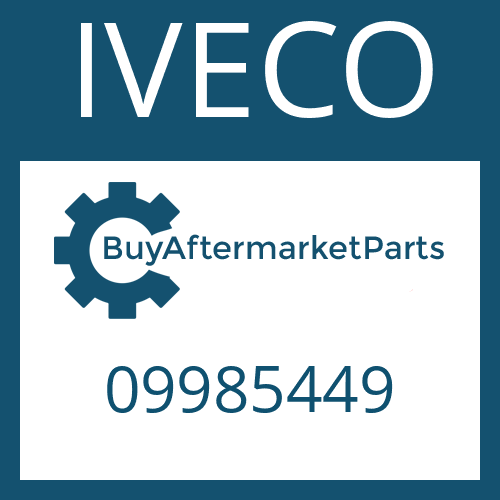 09985449 IVECO O-RING