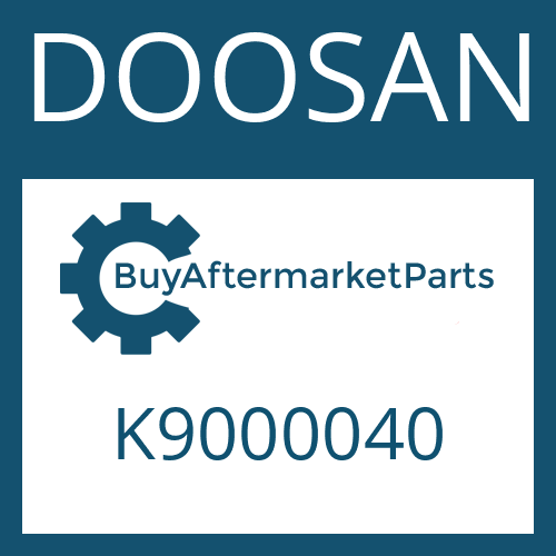 K9000040 DOOSAN O-RING