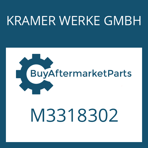 M3318302 KRAMER WERKE GMBH O-RING