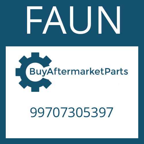 99707305397 FAUN O-RING