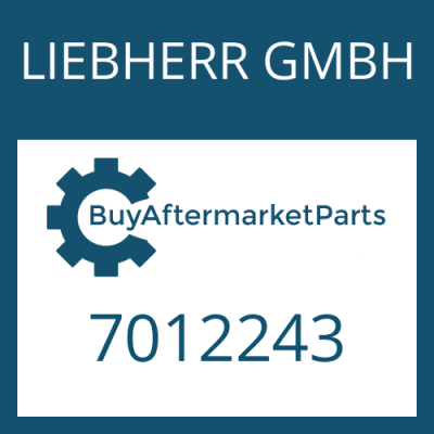 7012243 LIEBHERR GMBH O-RING