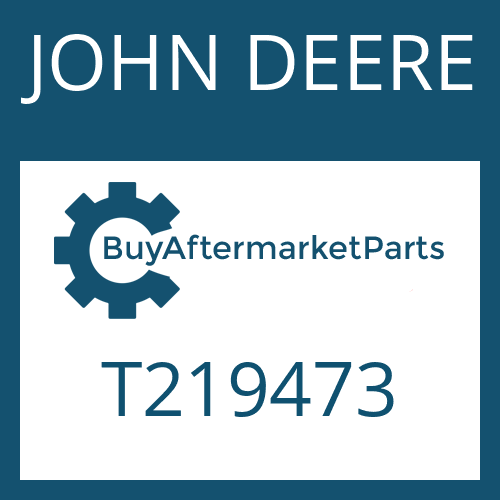 T219473 JOHN DEERE SEALING RING