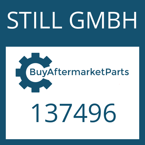 137496 STILL GMBH SEALING RING