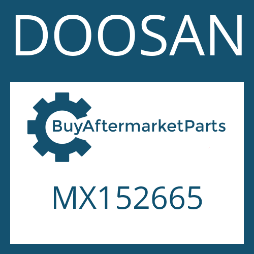 MX152665 DOOSAN SEALING RING