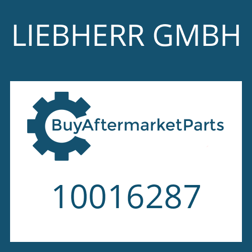 10016287 LIEBHERR GMBH BALL BEARING