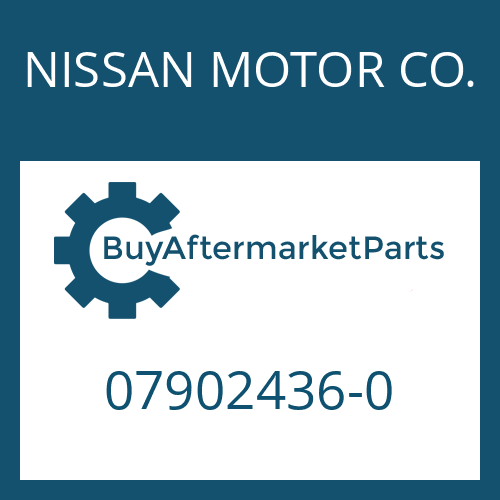 07902436-0 NISSAN MOTOR CO. BALL