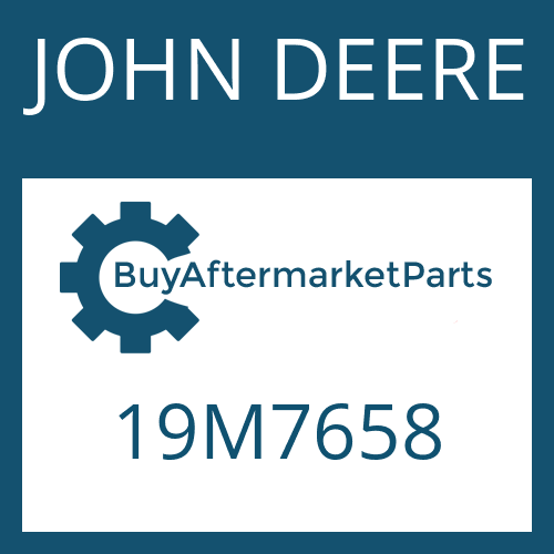 19M7658 JOHN DEERE HEXAGON SCREW