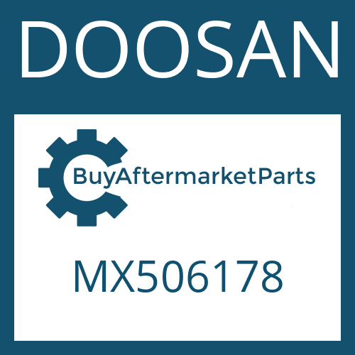 MX506178 DOOSAN HEXAGON SCREW