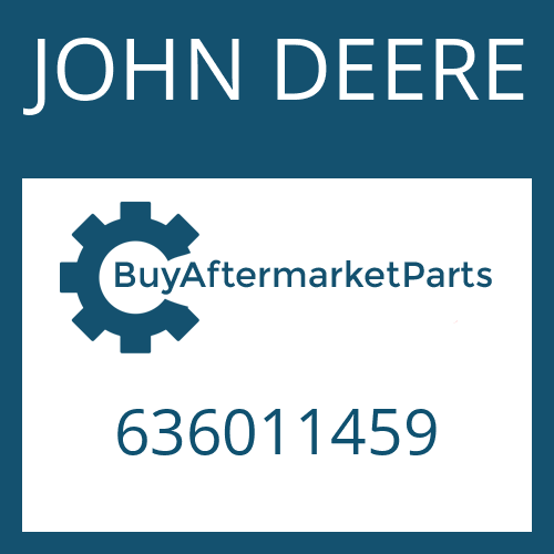 636011459 JOHN DEERE HEXAGON SCREW