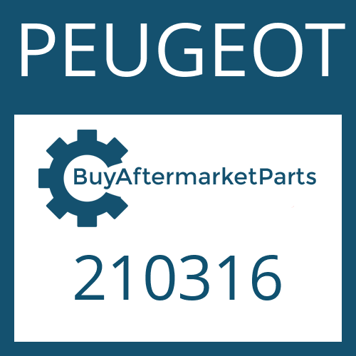 210316 PEUGEOT HEXAGON SCREW