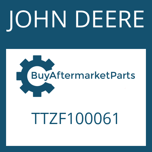 TTZF100061 JOHN DEERE CAP SCREW