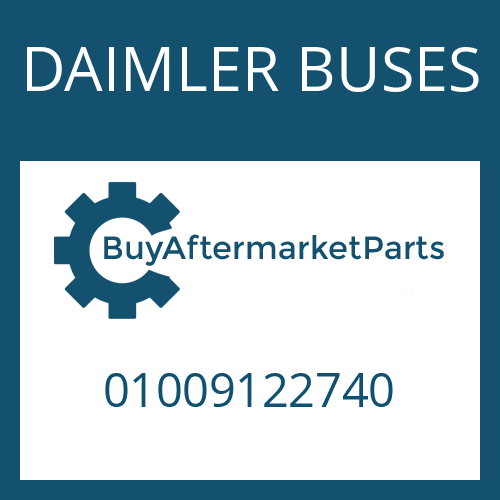 01009122740 DAIMLER BUSES CAP SCREW