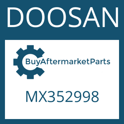 MX352998 DOOSAN SCREW PLUG