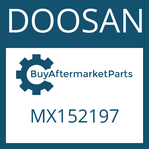 MX152197 DOOSAN SCREW PLUG