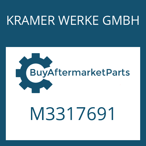 M3317691 KRAMER WERKE GMBH CASTLE NUT