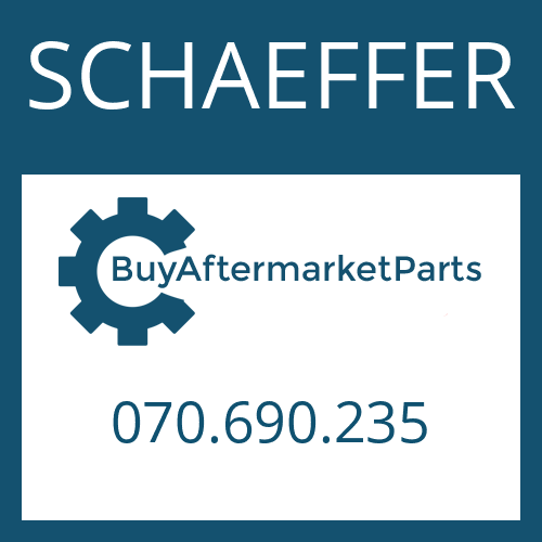 070.690.235 SCHAEFFER HEXAGON NUT