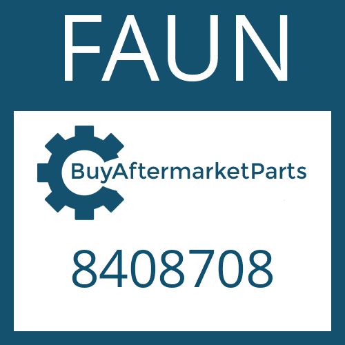 8408708 FAUN SLOTTED NUT