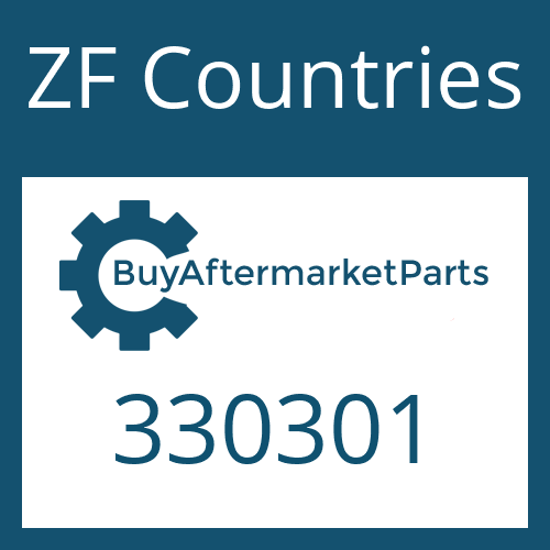 330301 ZF Countries SCREW PLUG