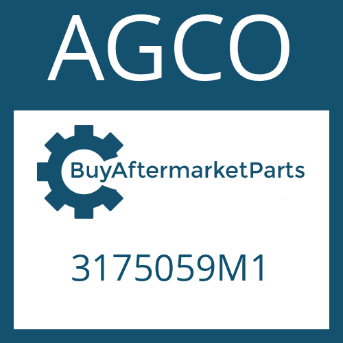 3175059M1 AGCO SHIM