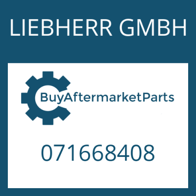 071668408 LIEBHERR GMBH SHIM