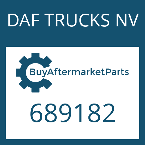 689182 DAF TRUCKS NV WASHER