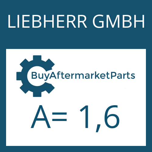 A= 1,6 LIEBHERR GMBH SHIM