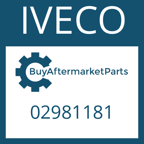 02981181 IVECO THRUST WASHER