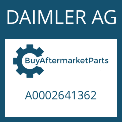 A0002641362 DAIMLER AG THRUST WASHER