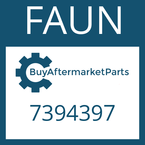 7394397 FAUN WASHER