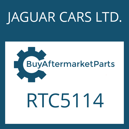 RTC5114 JAGUAR CARS LTD. WASHER