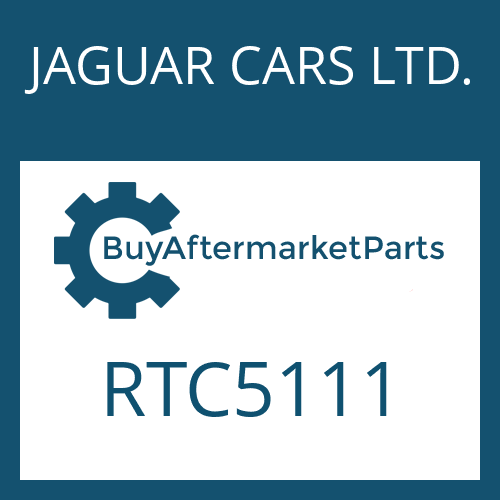 RTC5111 JAGUAR CARS LTD. WASHER