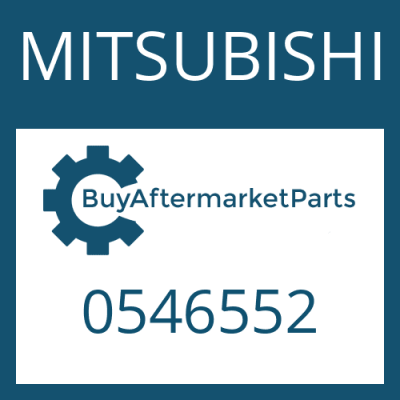 0546552 MITSUBISHI THRUST WASHER