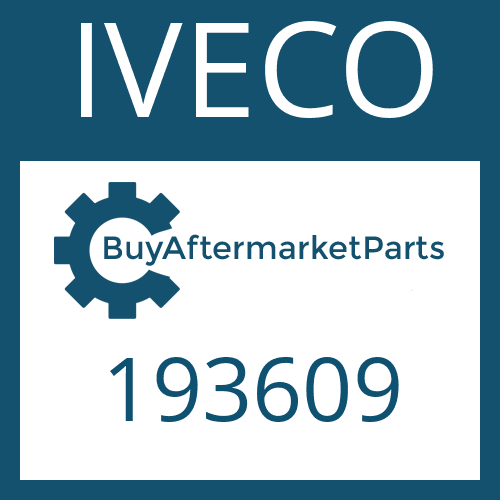 IVECO 193609 - WASHER for Heavy Equipment