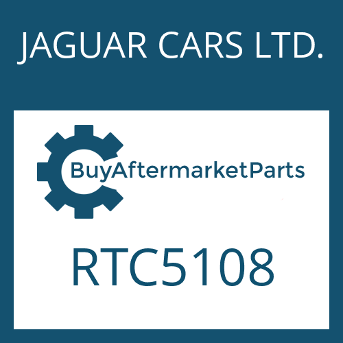 RTC5108 JAGUAR CARS LTD. WASHER