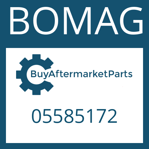 05585172 BOMAG WASHER