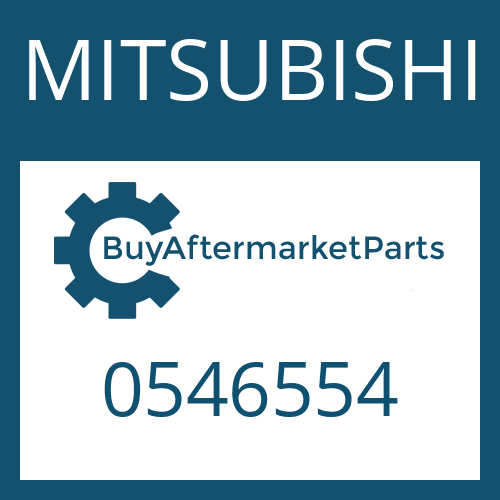 0546554 MITSUBISHI THRUST WASHER