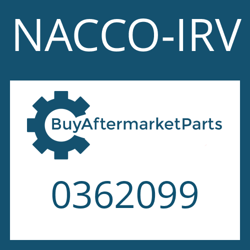 0362099 NACCO-IRV WASHER