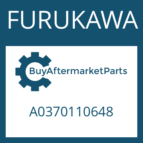 A0370110648 FURUKAWA THRUST WASHER