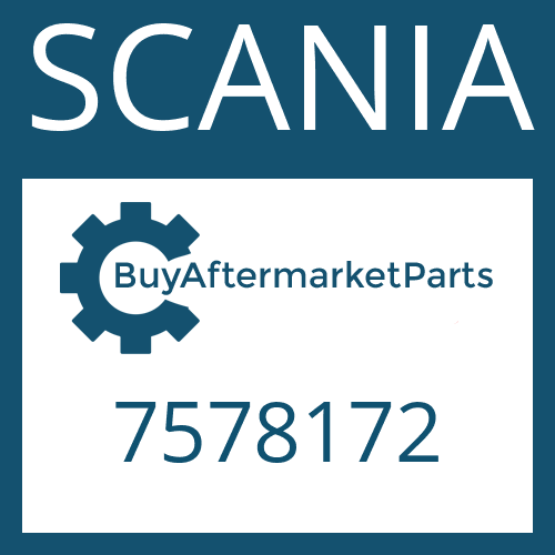 7578172 SCANIA WASHER