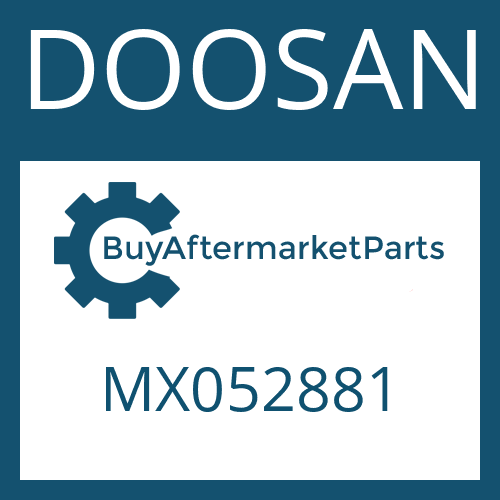 MX052881 DOOSAN SEALING RING