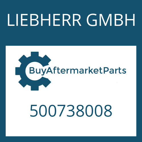 500738008 LIEBHERR GMBH SPACER RING