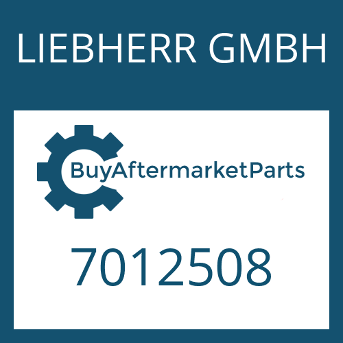 7012508 LIEBHERR GMBH SPACER RING