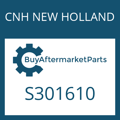 S301610 CNH NEW HOLLAND WASHER