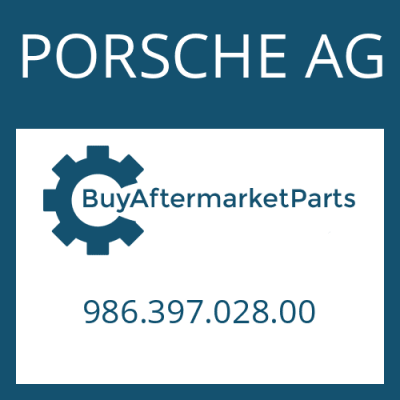 986.397.028.00 PORSCHE AG ROUND SEALING RING