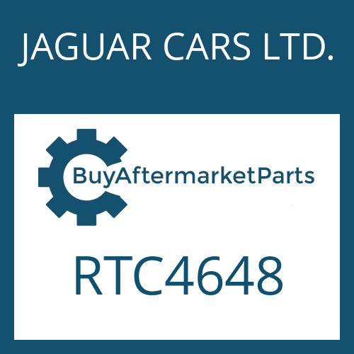 RTC4648 JAGUAR CARS LTD. ROUND SEALING RING